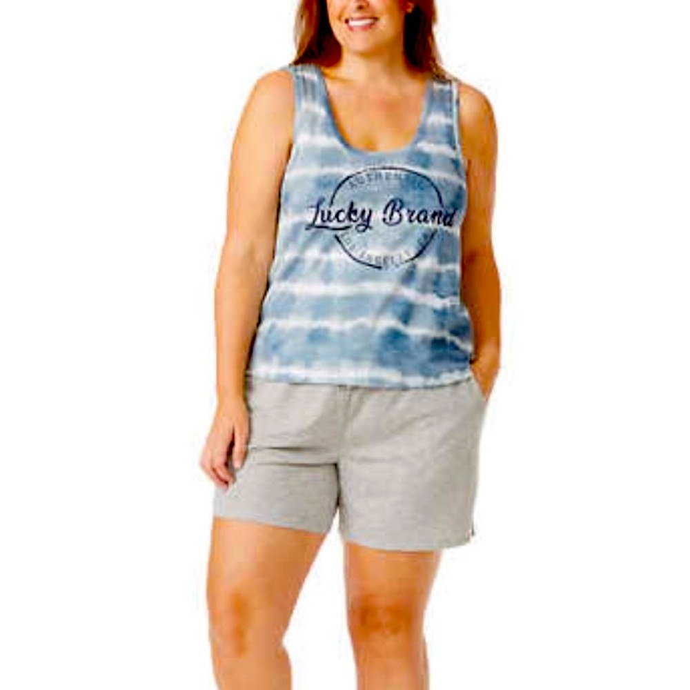 Lucky Brand Ladies' 3-piece Short Sleep Set NWT PLUS XXL